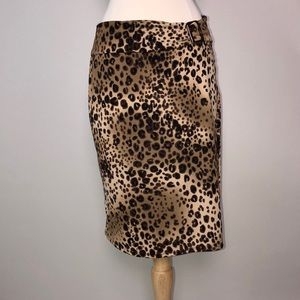 💙Leopard print skirt💙